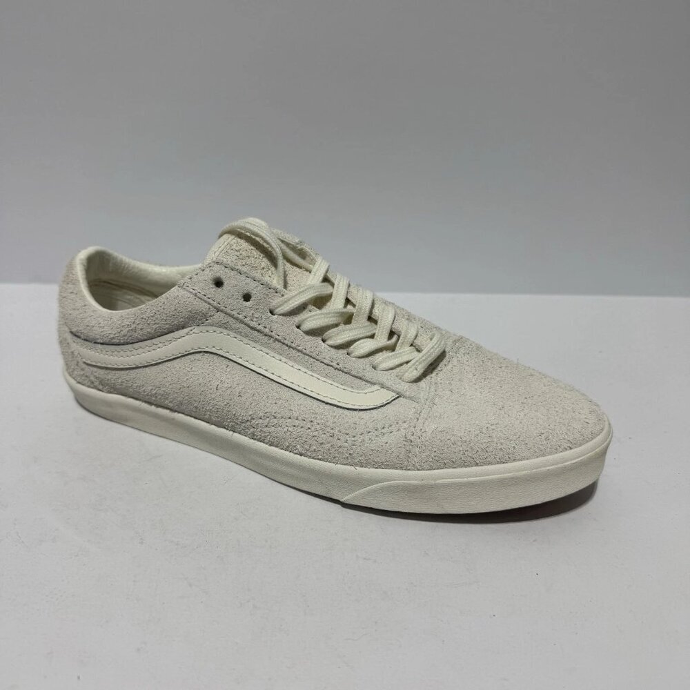 Vans Womens Old Skool Lo Top Sneakers White Size 8 M